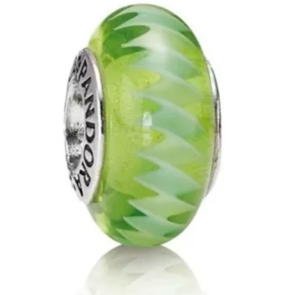 Pandora Vibrant Green Charm Bead